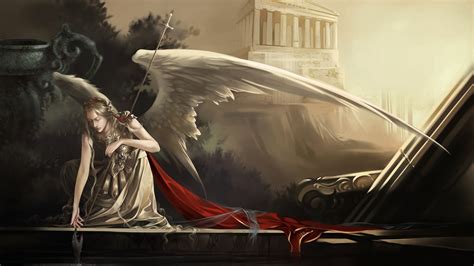 Wallpaper Digital Art Video Games Fantasy Art Angel
