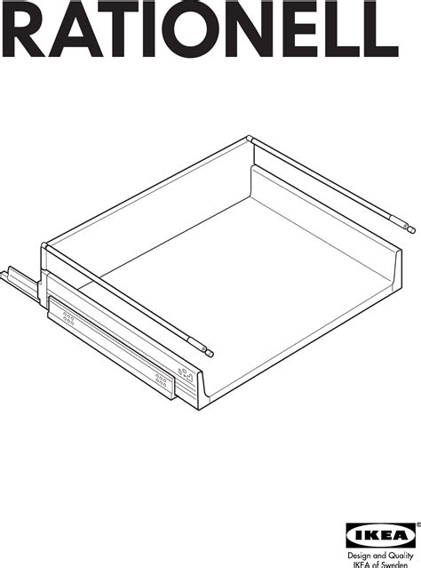 Ikea Rationell Drawer Assembly Instructions Understandingaspaladin