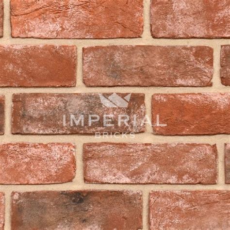 Reclamation Weathered Soft Red Imperial Bricks