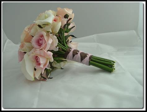 Love The Ribbon Design Wedding Flowers Bridal Bouquets Calla Lily