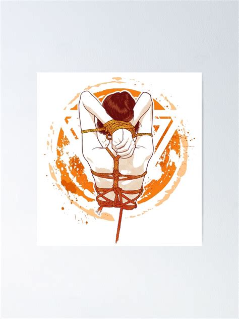 Shibari Artwork Rope Art Poster By PraetorianX Redbubble