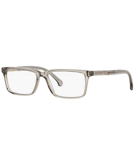 Brooks Brothers Bb2019 Mens Rectangle Eyeglasses Macys