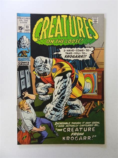 Creatures On The Loose 13 1971 Fnvf Condition Comic Books