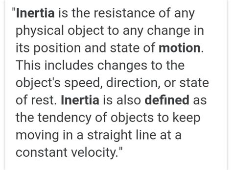 What Is Inertia In Your Own Words Whatis30c