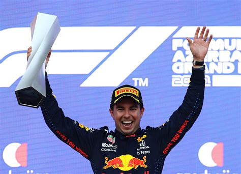 Red Bulls Sergio Perez Drives To Victory At 2021 Formula One