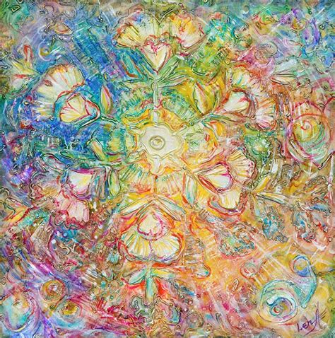 Opening To Love Metaphysical Feng Shui Original Fine Art Painting