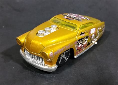 2005 Hot Wheels Crazed Clowns Series Ii 49 Merc Hardnoze Gold Die C