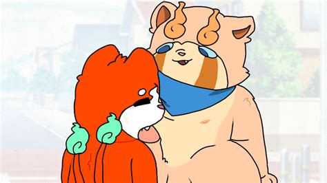 Rule 34 16 9 Animated Asian Mythology Chubby Male Cinnapop Domestic Cat Duo East Asian