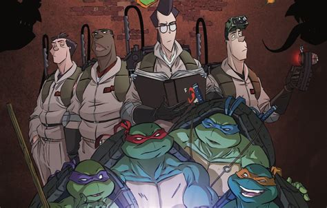 Ghostbusters Will Meet The Teenage Mutant Ninja Turtles Againand