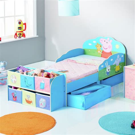 Peppa Pig Toddler Bed With Cube Storage Reviews Updated February 2023
