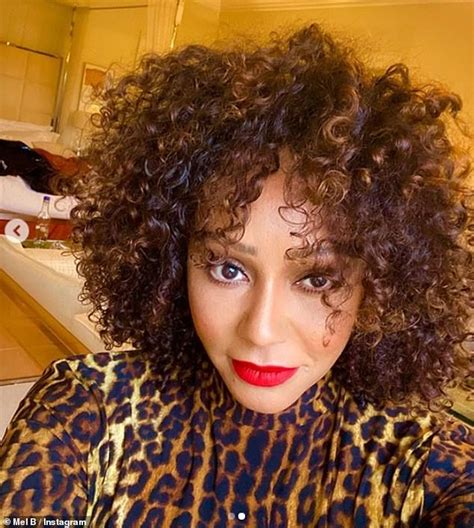 Mel B Slips Into A Stunning Leopard Print Gown In Chic Snaps Daily