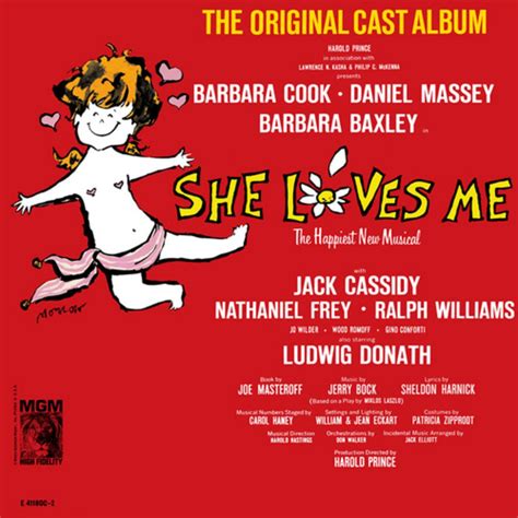 She Loves Me Original Broadway Cast Daniel Massey Tony Winners