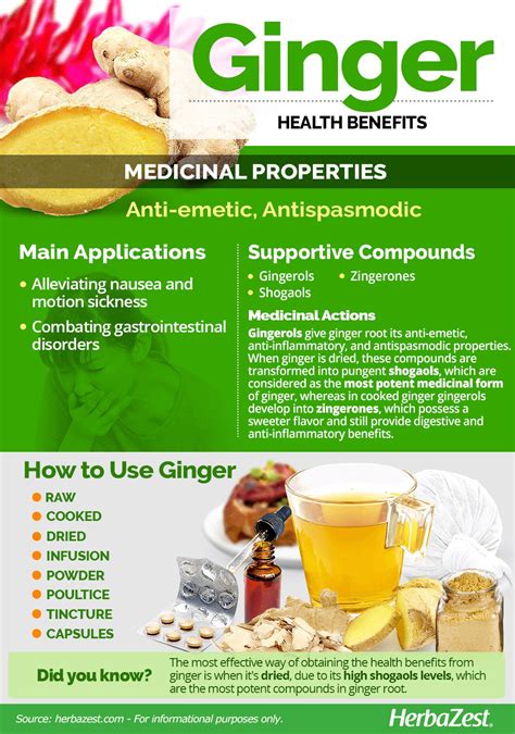 Proven Health Benefits Of Ginger Page