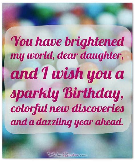 Birthday wishes for daughter from mom / dad. Happy Birthday Daughter - Top 50 Daughter's Birthday Wishes
