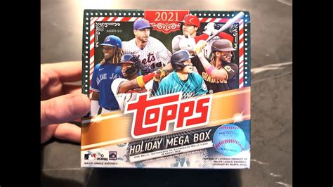 2021 Topps Holiday Mega Box Opening 🎄 Nice Hit Youtube