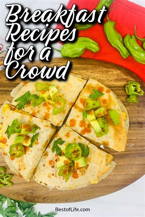 Easy Breakfast Ideas For A Crowd Best Of Life