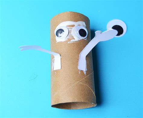 Toilet Roll Craft Halloween Mummy Kiwi Families