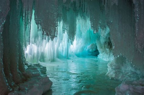 Optically Addicted — The Ice Caves Of A Michigan Winter By Jill