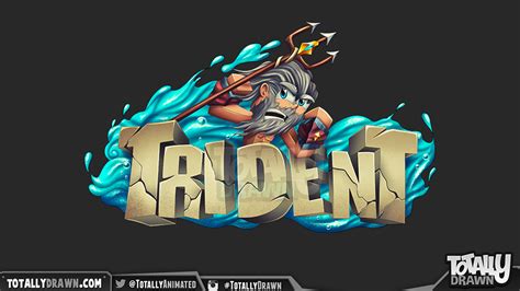 Minecraft Server Logo Trident By Totallyanimated On Deviantart