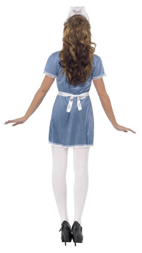 Nurse Naughty Costume Blue