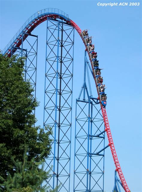 Six Flags New England Superman Ride Of Steel Sros15 Roller Coaster Photos Americas