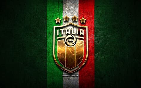 Italy Football Soccer Italia Logo Emblem Crest Hd Wallpaper Peakpx