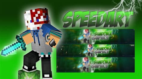 Minecraft Banner Speedart Ishadowx 1 Gfx Youtube