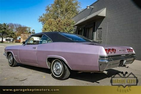 1965 Chevrolet Impala Ss Evening Orchid Coupe 400 V8 4578 Miles For