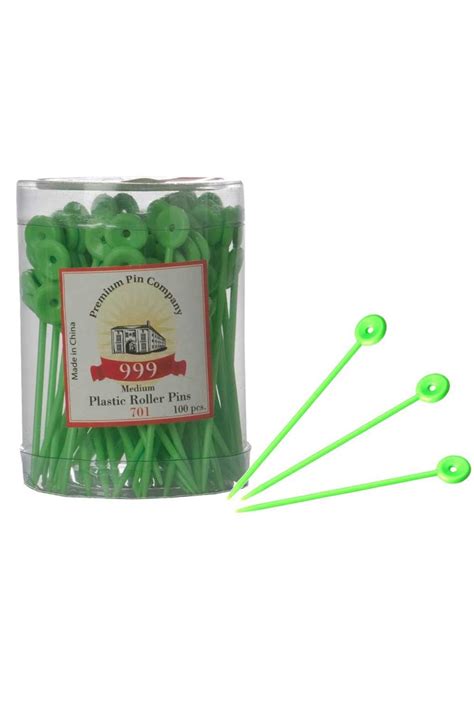 999 Plastic Roller Pins Medium 701 — Salonshop Online