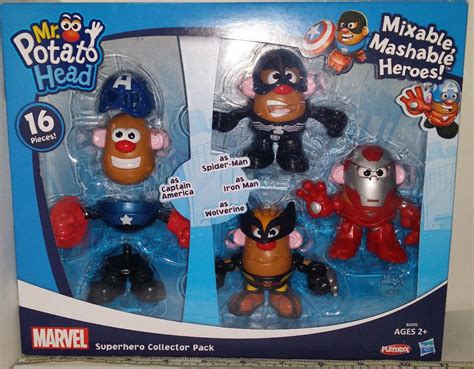Playskool Mr Potato Head Marvel Mixable Mashable Heroes Superhero