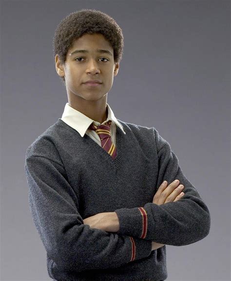 Dean Thomas Played By Alfred Enoch What The Harry Potter Kids Are Up