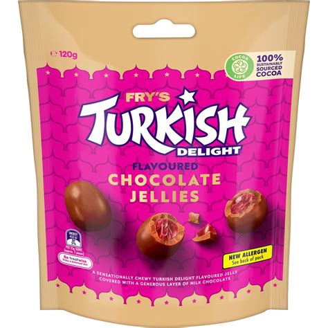 Frys Turkish Delight Bites G Woolworths