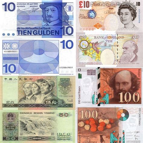 Designs Of The Most Popular Banknotes In The World Banknote World