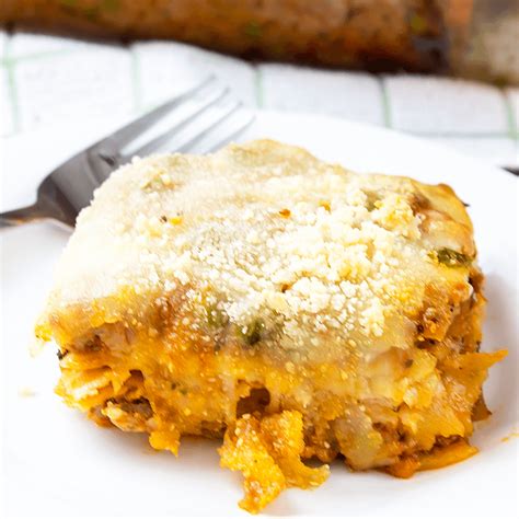 Sicilian Lasagna With Peas And Sausage Tastefully Eclectic