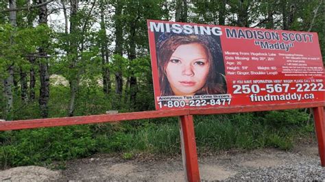 Madison Scott Disappearance Remains Of Bc Woman Found After 12 Years