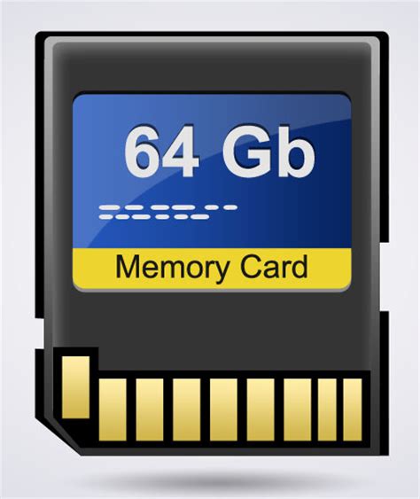 micro sd memory card icon
