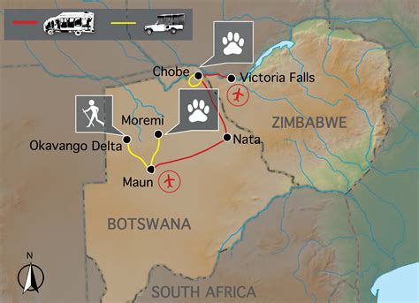 Botswana National Parks Safari Vacation Responsible Travel