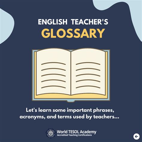 Teaching Tip Esl Glossary World Tesol Academy