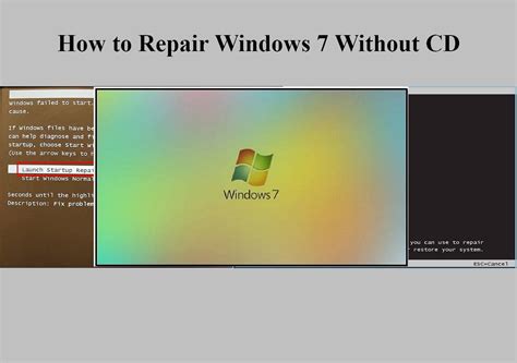 3 Tips How To Repair Windows 7 Without Cd Easeus