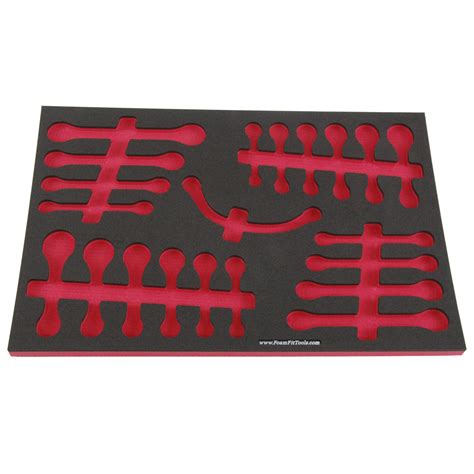 foam organizer for shadowing wrenches