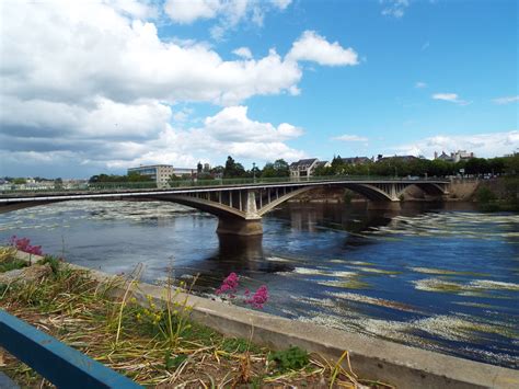 Pont Camille De Hogues Over The River Vienne In Châtellera Flickr