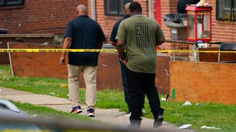 Shooters Remain At Large In Baltimore Block Party Shooting