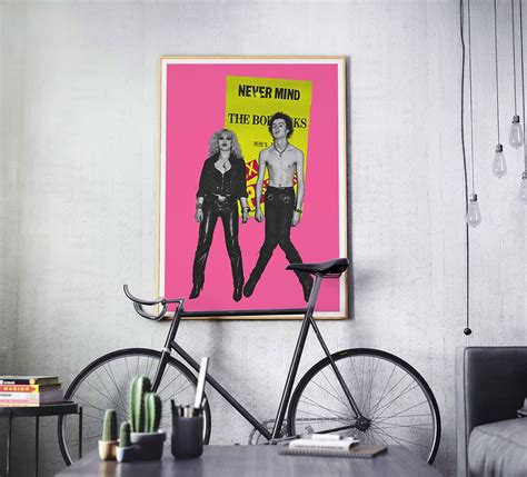 Sid Vicious And Nancy Sex Pistols Art Print Vintage Retro 41496 Hot