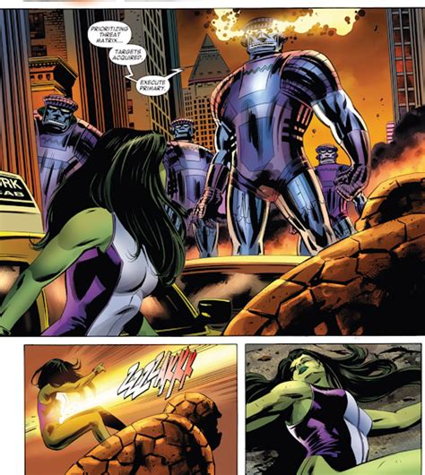 She Hulk Vs The Thing Battles Comic Vine
