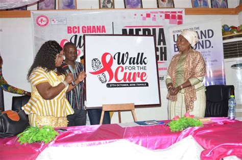 Are expected to die in 2021 from breast cancer. 2018 BCI walk for the cure launched in Tamale - Raw Gist
