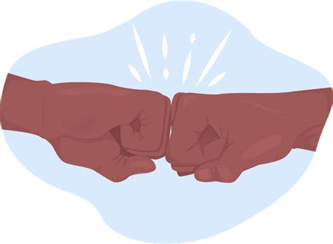 Best Fist Bump Gesture Illustration Download In Png And Vector Format