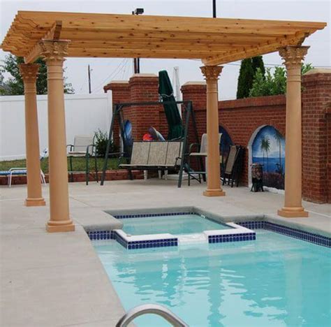 25 Awesomely Beautiful Pergola Pool Ideas For A Cozy Outdoor Space