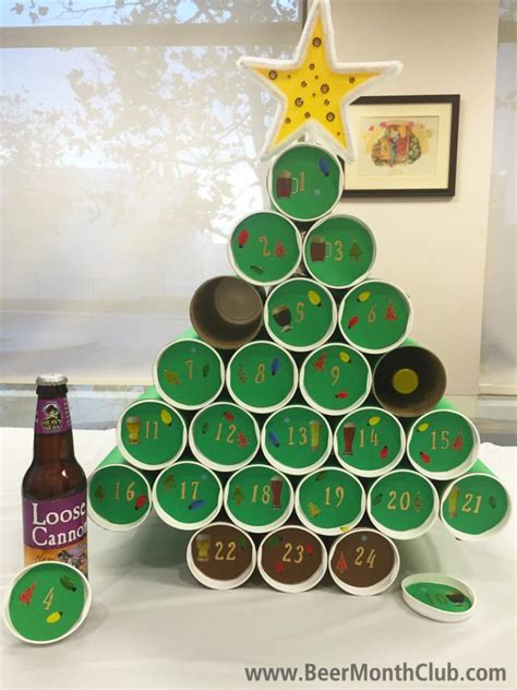 Cheers To Christmas With A Diy Beer Advent Calendar Craft Beer Advent