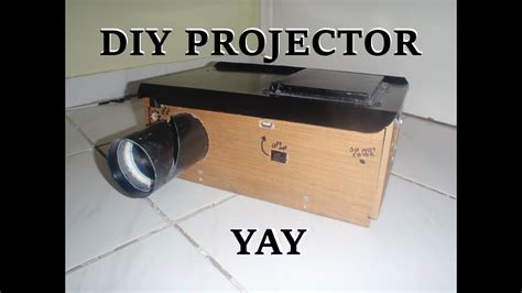 Diy Homemade Multimedia Projector Youtube