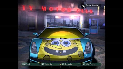 Need For Speed Carbon Spongebob Lamborghini Gallardo Tuning Hd